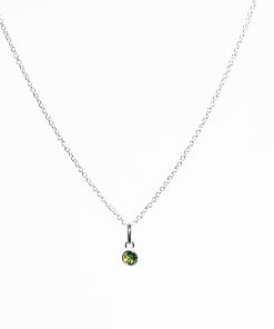 August Peridot Necklace