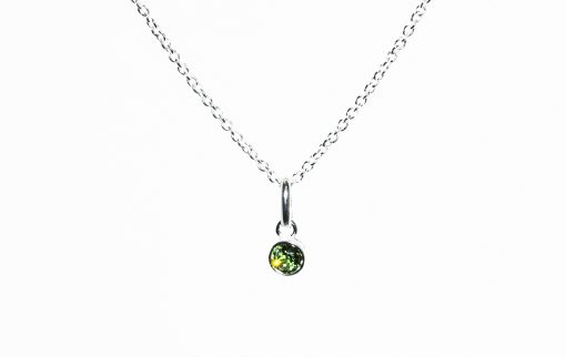 August Peridot NecklaceBirthstone August Peridot Necklace