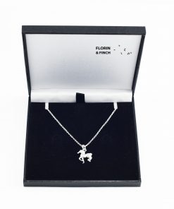 Horse Pony Silver Necklace