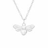 Bee Silver Necklace