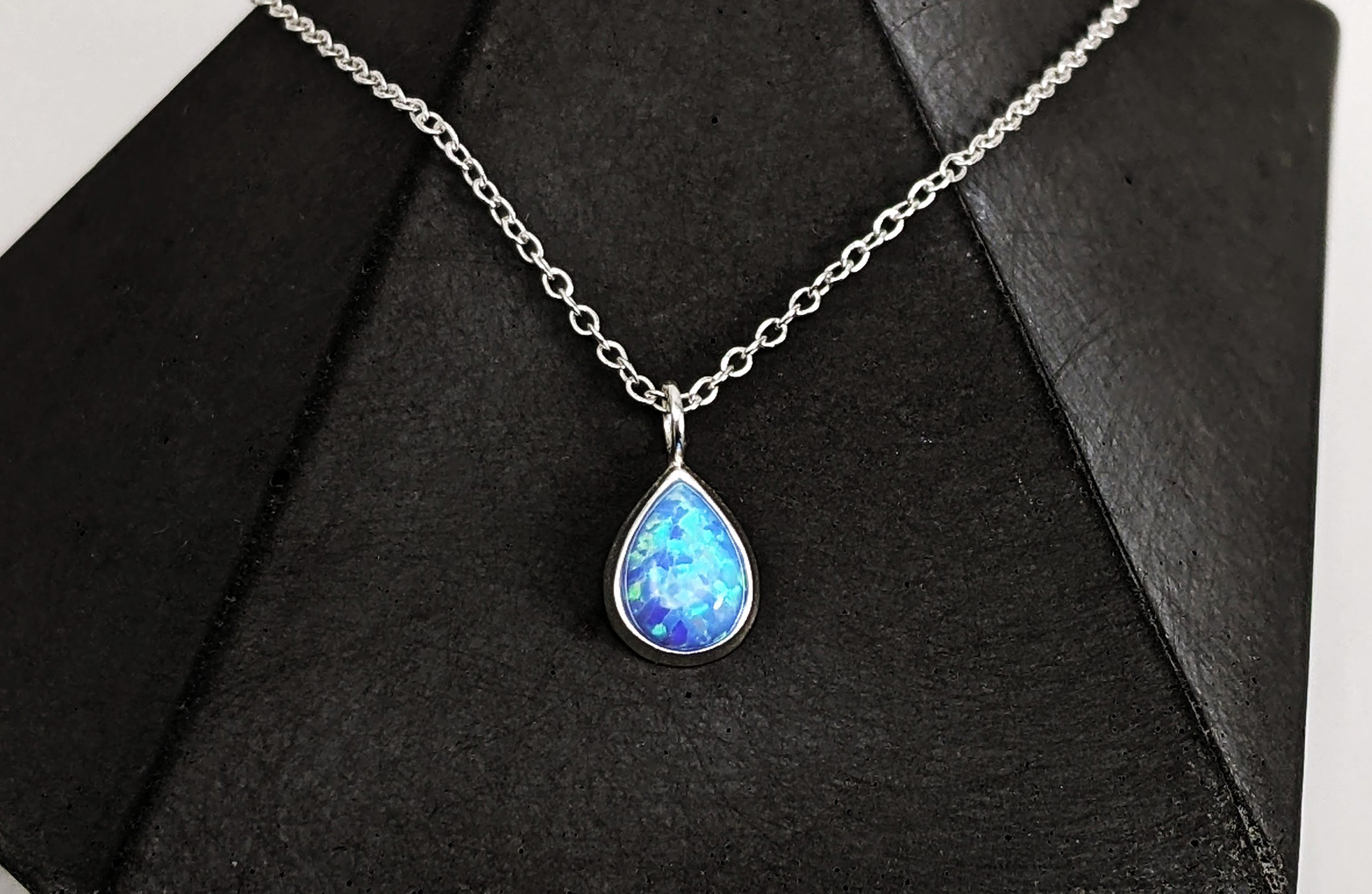 Azure Opal Necklace