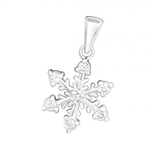 Snowflake Silver Necklace